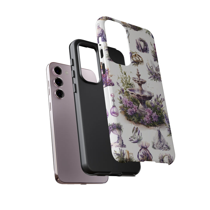 Impact Resistant, Lavender Wedding, Cute Phone Cases for Samsung S24, S23, S22, S21, IPhone 15 pro Iphone 14 pro Iphone 13 IPhone 12 Iphone 11 - Studio40ParkLane