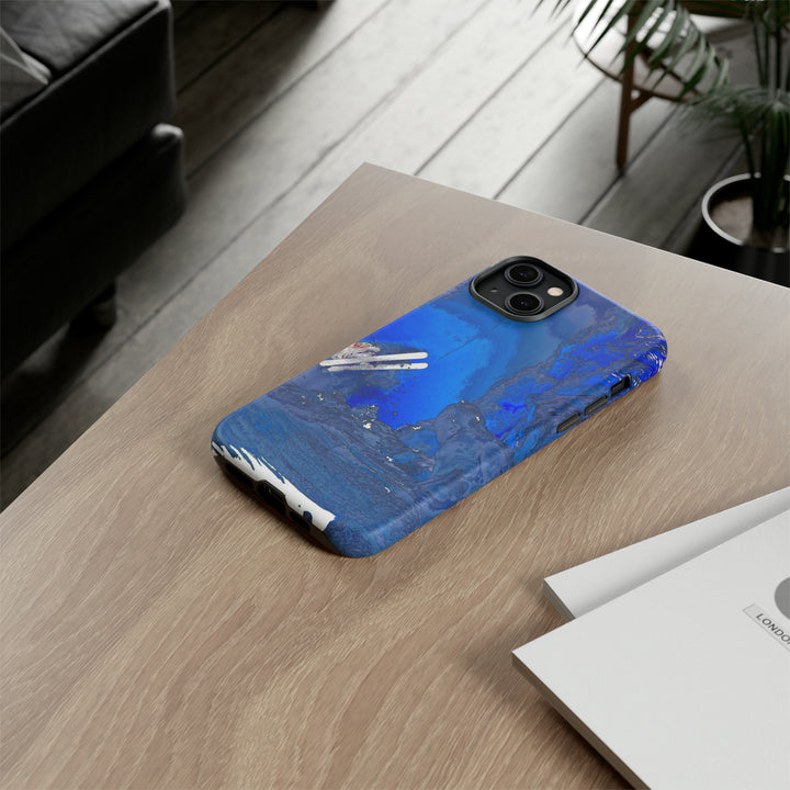 Cute IPhone Case | iPhone 15 Case | iPhone 15 Pro Max Case, Iphone 14 Case, Iphone 14 Pro Max Case IPhone Case for Art Lovers, Skiing Mountain - Studio40ParkLane