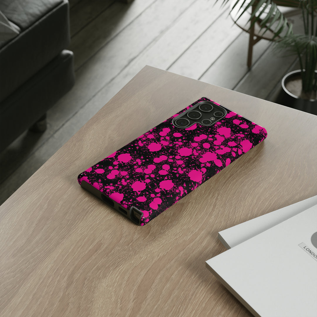 Samsung Galaxy Phone Case | Galaxy S23, S22, S21, S20 | Luxury Case Double Layered | Impact Resistant | Fashionable - PaintBlots 5 - Studio40ParkLane