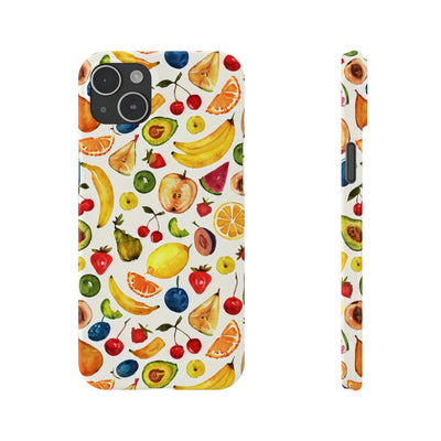 Fruit Mix Display Slim Cute Phone Cases for Iphone  | iPhone 15 Case | iPhone 15 Pro Max Case, Iphone 14, Iphone 14 Pro Max, Iphone 13