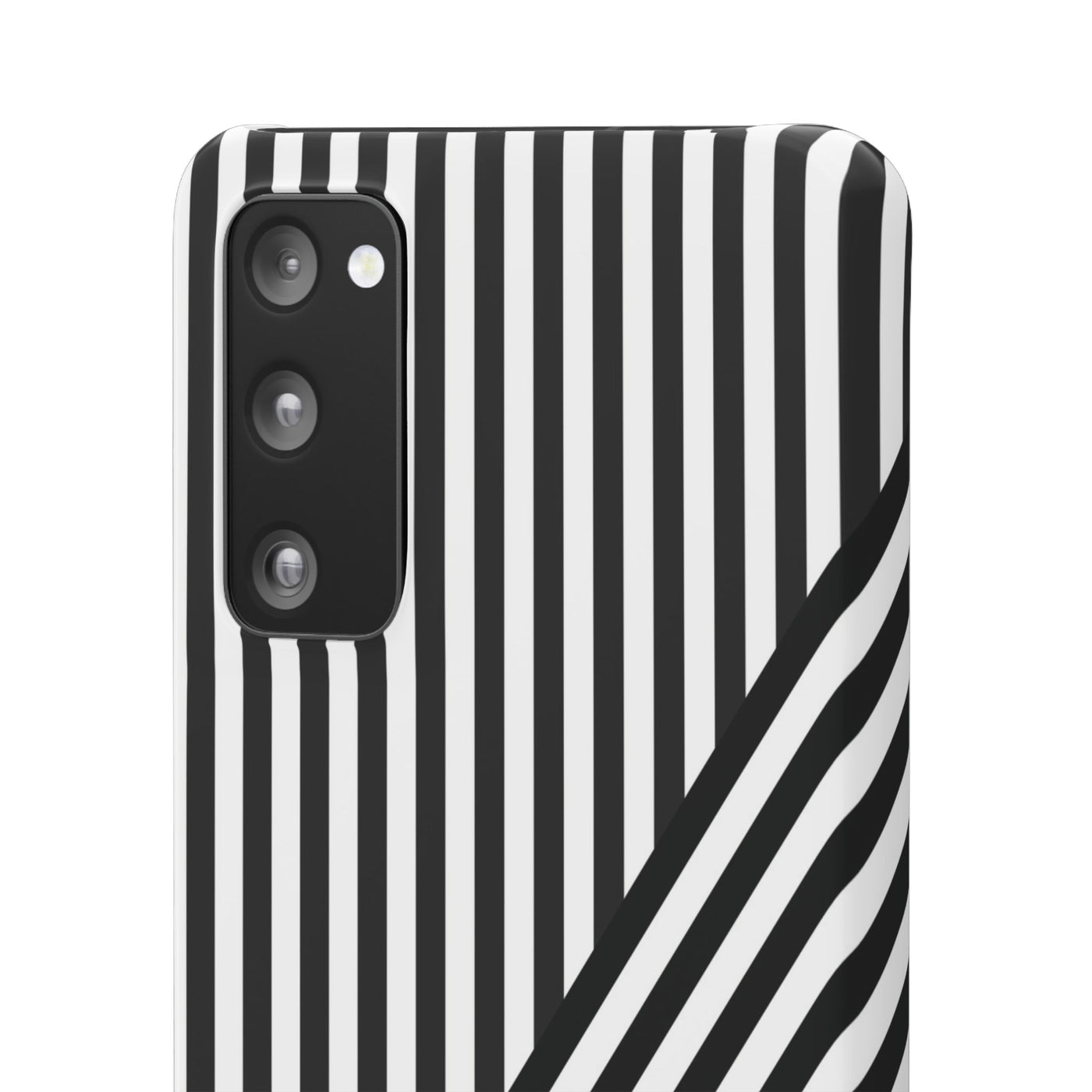 Aesthetic Black White Stripes Cute Phone Case Sleek Snap - For iPhone 17 Pro Max iPhone 16 Pro iPhone 15 Iphone 14 Plus 13 Pro 12 11 10 Gift - Studio40ParkLane