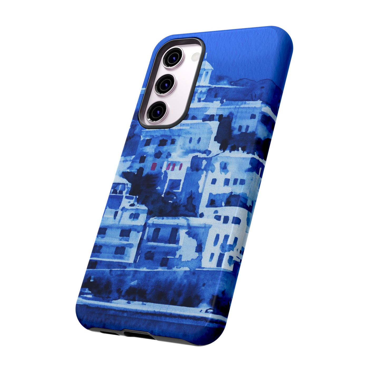 Impact Resistant, Greece House, Cute Phone Cases for Samsung S24, S23, S22, S21, IPhone 15 pro Iphone 14 pro Iphone 13 IPhone 12 Iphone 11