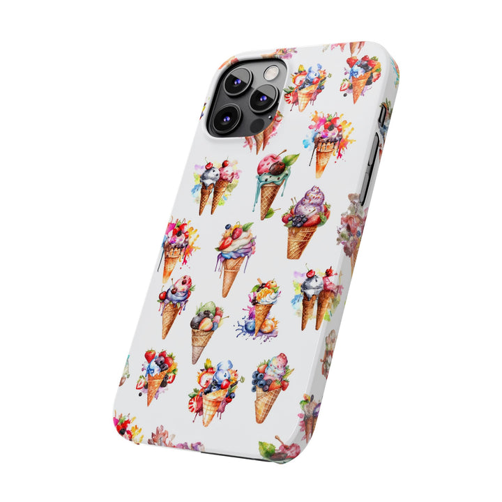 Slim Summer Ice Cream Slim Cute Phone Cases for Iphone | iPhone 15 Case | iPhone 15 Pro Max Case, Iphone 14, Iphone 14 Pro Max, Iphone 13 - Studio40ParkLane