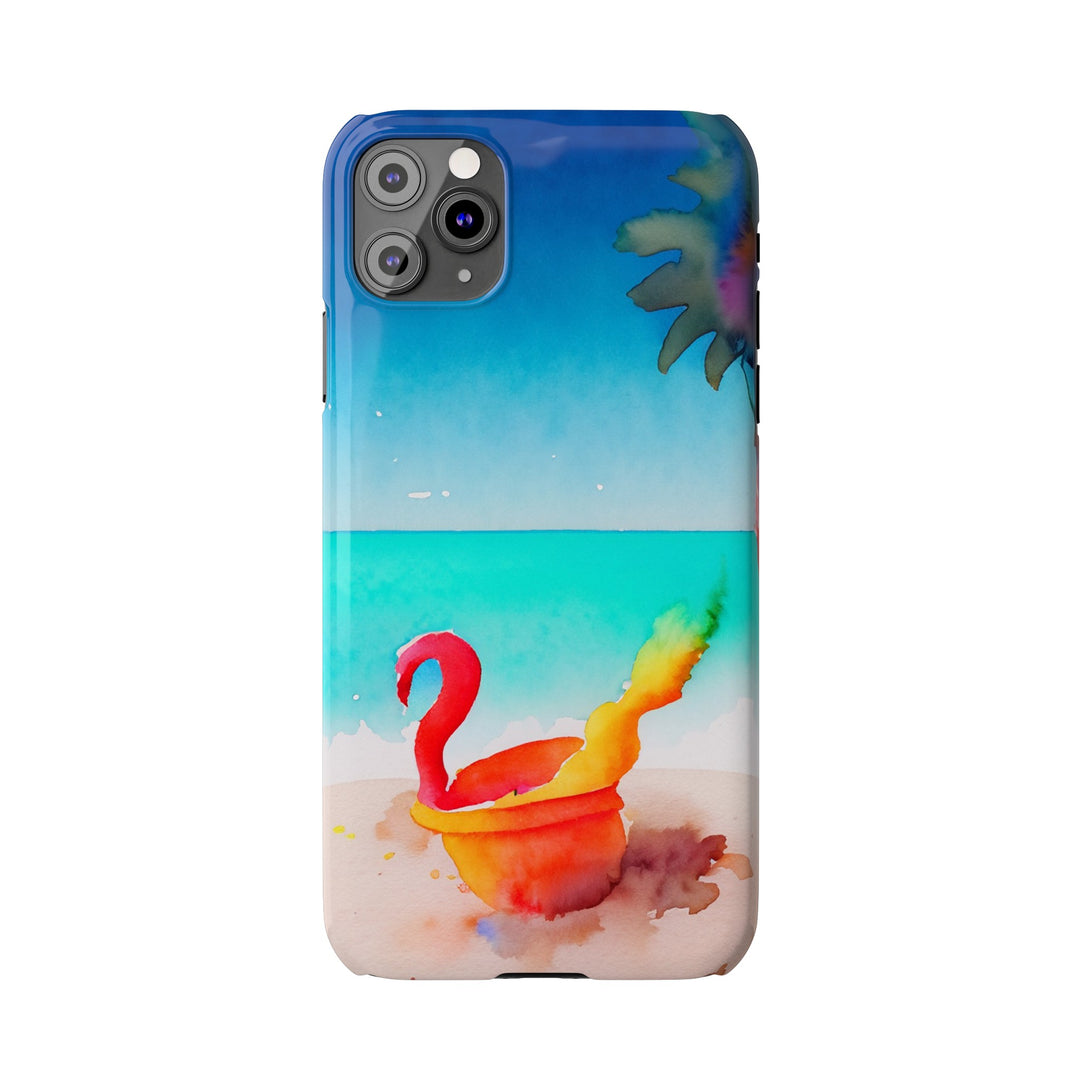 Slim Cute Phone Cases for Iphone - | iPhone 15 Case | iPhone 15 Pro Max Case, Iphone 14 Case, Iphone 14 Pro Max, Iphone 13, Summer Beach Bucket - Studio40ParkLane