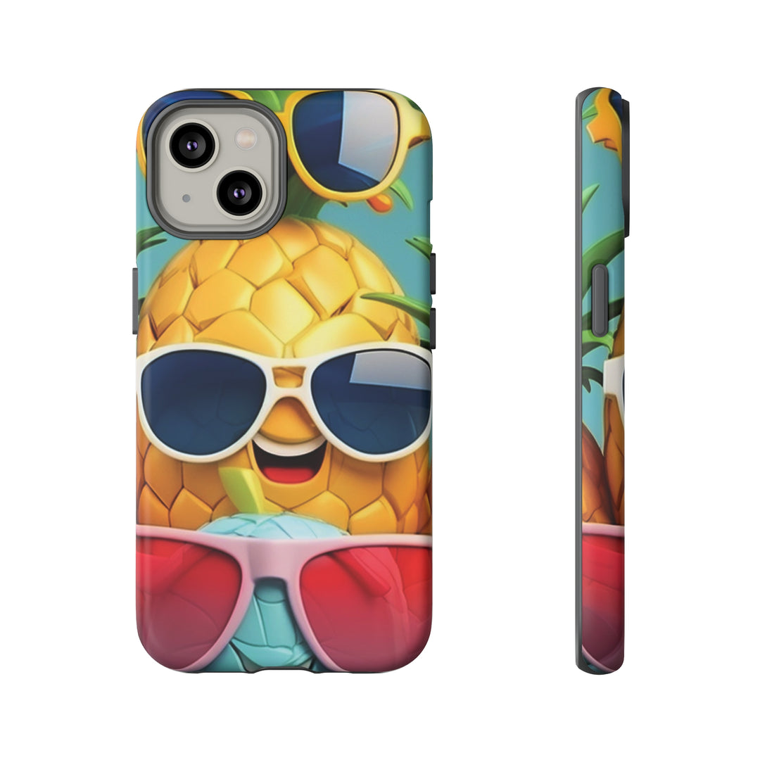 Cute IPhone Case | Summer Pineapple Fruit, iPhone 15 Case | iPhone 15 Pro Case, Iphone 14 Case, Iphone 14 Pro Max Case, Protective Iphone Case - Studio40ParkLane