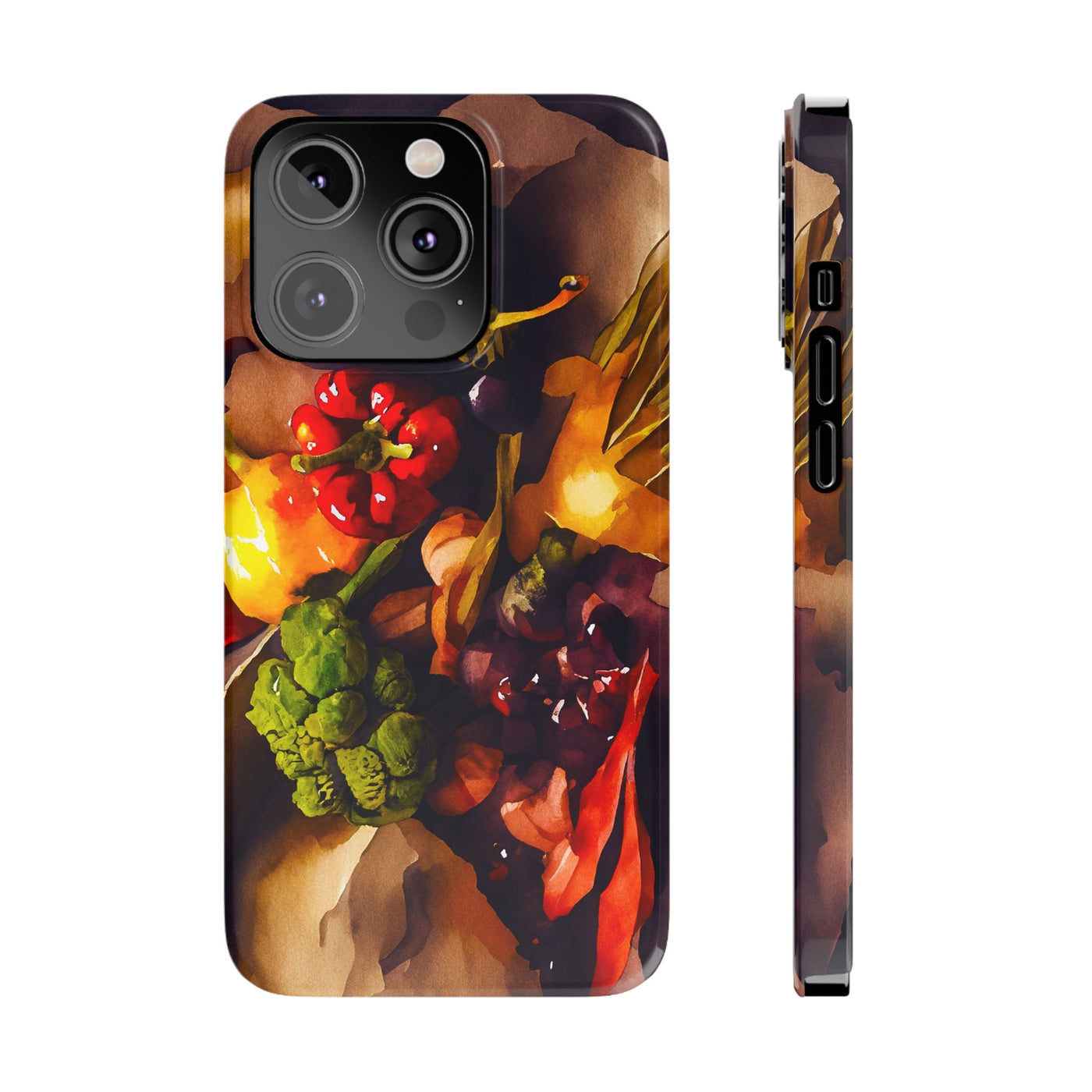 Slim Fall Farm Vegetables Cute Phone Cases for Iphone  | iPhone 15 Case | iPhone 15 Pro Max Case, Iphone 14, Iphone 14 Pro Max, Iphone 13