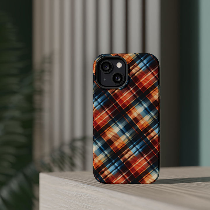 Checkered Plaid Magsafe Gift for Her Cute Phone Case for Iphone, | iPhone 16 | iPhone 15 Pro Max, Iphone 14 Pro Max, 13 12 11 10 9 8 7 - Studio40ParkLane