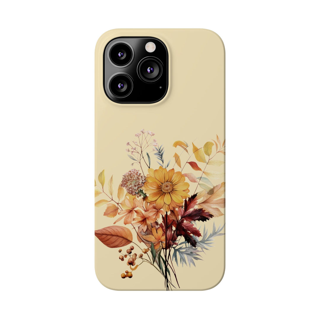 Slim Fall Autumn Leaves Gift for Her Cute Phone Cases for Iphone 16 | iPhone 15 Case | iPhone 15 Pro Max Case, Iphone 14, Iphone 14 Pro Max, Iphone 13, Slim - Studio40ParkLane