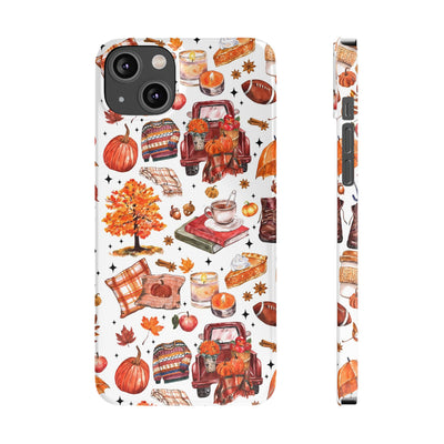 Cute Fall Phone Cases Gift for Her Coquette Collage for Iphone 16 | iPhone 15 Case | iPhone 15 Pro Max Case, Iphone 14 Case, Iphone 13, Slim