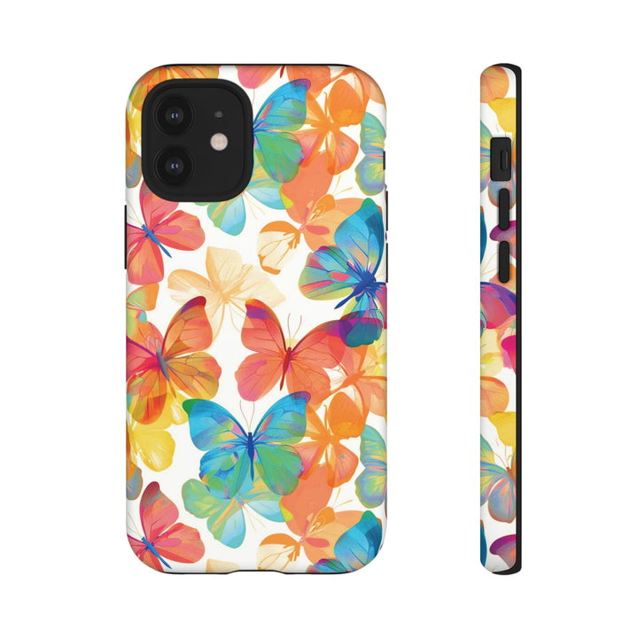 Cute Samsung Case | Cool Iphone Case | Summer Bright Butterflies, Samsung S24, S23, S22, S21, IPhone 15 Case | Iphone 14 Case, Iphone 13 Case - Studio40ParkLane