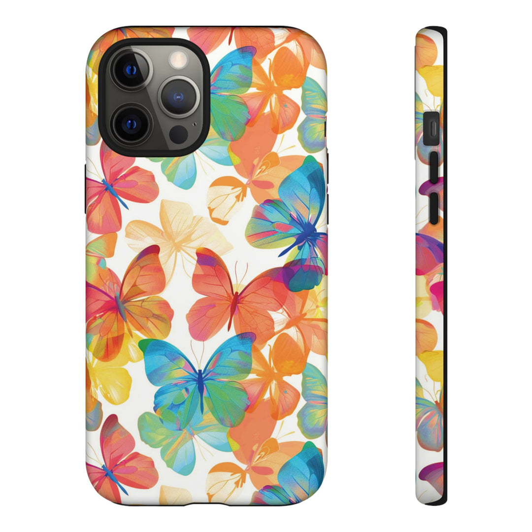 Cute Samsung Case | Cool Iphone Case | Summer Bright Butterflies, Samsung S24, S23, S22, S21, IPhone 15 Case | Iphone 14 Case, Iphone 13 Case - Studio40ParkLane