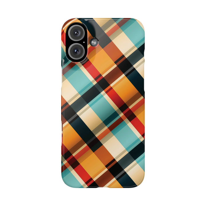 Slim Checkered Plaid Gift for Her Cute Phone Cases for Iphone 16 Pro Max | iPhone 15 Case | iPhone 15 Pro Max Case, Iphone 14, 13, 12, 11, 10, 8, 7 - Studio40ParkLane