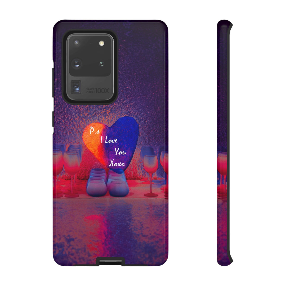 Cute Samsung Case | Cool Iphone Case | PS I love You - Heart, Samsung S24, S23, S22, S21, IPhone 15 Case | Iphone 14 Case, Iphone 13 Case - Studio40ParkLane