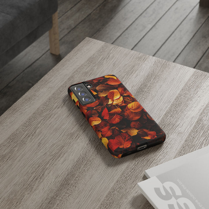 Autumn Fall Leaves Gift for Her Cute Phone Case for, Samsung Galaxy S24, S23, S22, S21, IPhone 16 Case | Iphone 15, Iphone 14, IPhone 13 Case - Studio40ParkLane