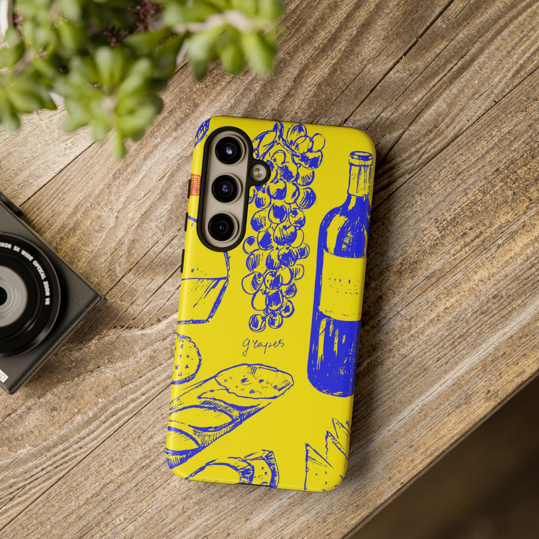 Impact Resistant, Italian French, Cute Phone Cases for Samsung S24, S23, S22, S21, IPhone 15 pro Iphone 14 pro Iphone 13 IPhone 12 Iphone 11 - Studio40ParkLane