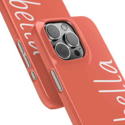 Personalized Initial Name Custom Slim Phone Cases for Iphone 16 Pro Max | iPhone 15 Case | iPhone 15 Pro Max Case, Iphone 14, 13, 12, 11, 10, 8, 7 - Studio40ParkLane