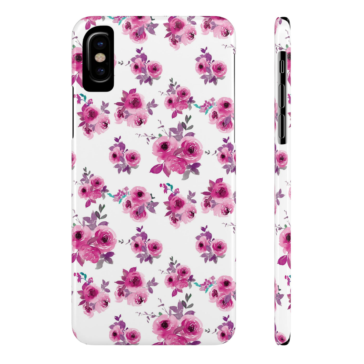 Slim Spring Flowers Gift for Her Cute Phone Cases for Iphone 16 Pro Max | iPhone 15 Case | iPhone 15 Pro Max Case, Iphone 14, 13, 12, 11, 10, 8, 7 - Studio40ParkLane