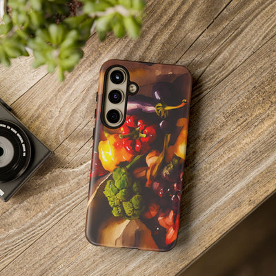 Impact Resistant, Fall Farm Vegetables, Cute Phone Cases for Samsung S24, S23, S22, S21, IPhone 15 pro Iphone 14 pro Iphone 13 IPhone 12 Iphone 11