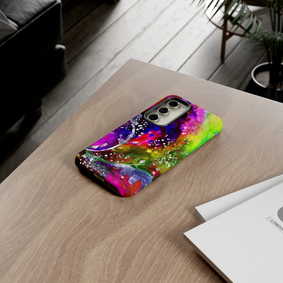 Impact Resistant, Multi Color Marble, Cute Phone Cases for Samsung S24, S23, S22, S21, IPhone 15 pro Iphone 14 pro Iphone 13 IPhone 12 Iphone 11 - Studio40ParkLane