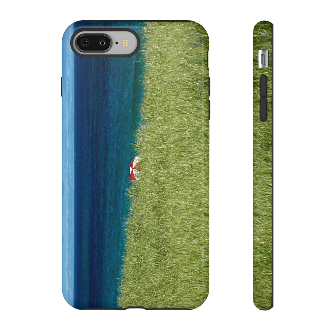 Cute IPhone Case | iPhone 15 Case | iPhone 15 Pro Max Case, Iphone 14 Case, Iphone 14 Pro Max Case IPhone Case for Art Lovers - Beach Parasol - Studio40ParkLane