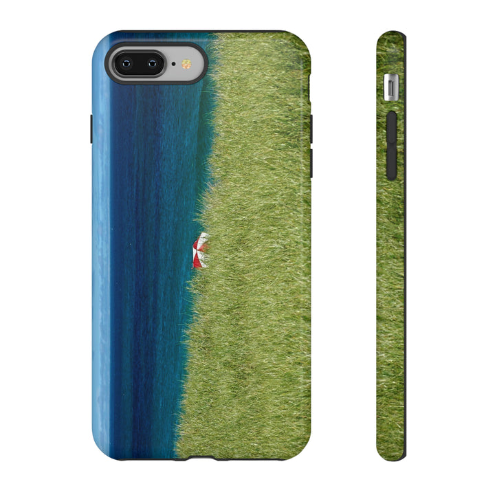 Cute IPhone Case | iPhone 15 Case | iPhone 15 Pro Max Case, Iphone 14 Case, Iphone 14 Pro Max Case IPhone Case for Art Lovers - Beach Parasol - Studio40ParkLane