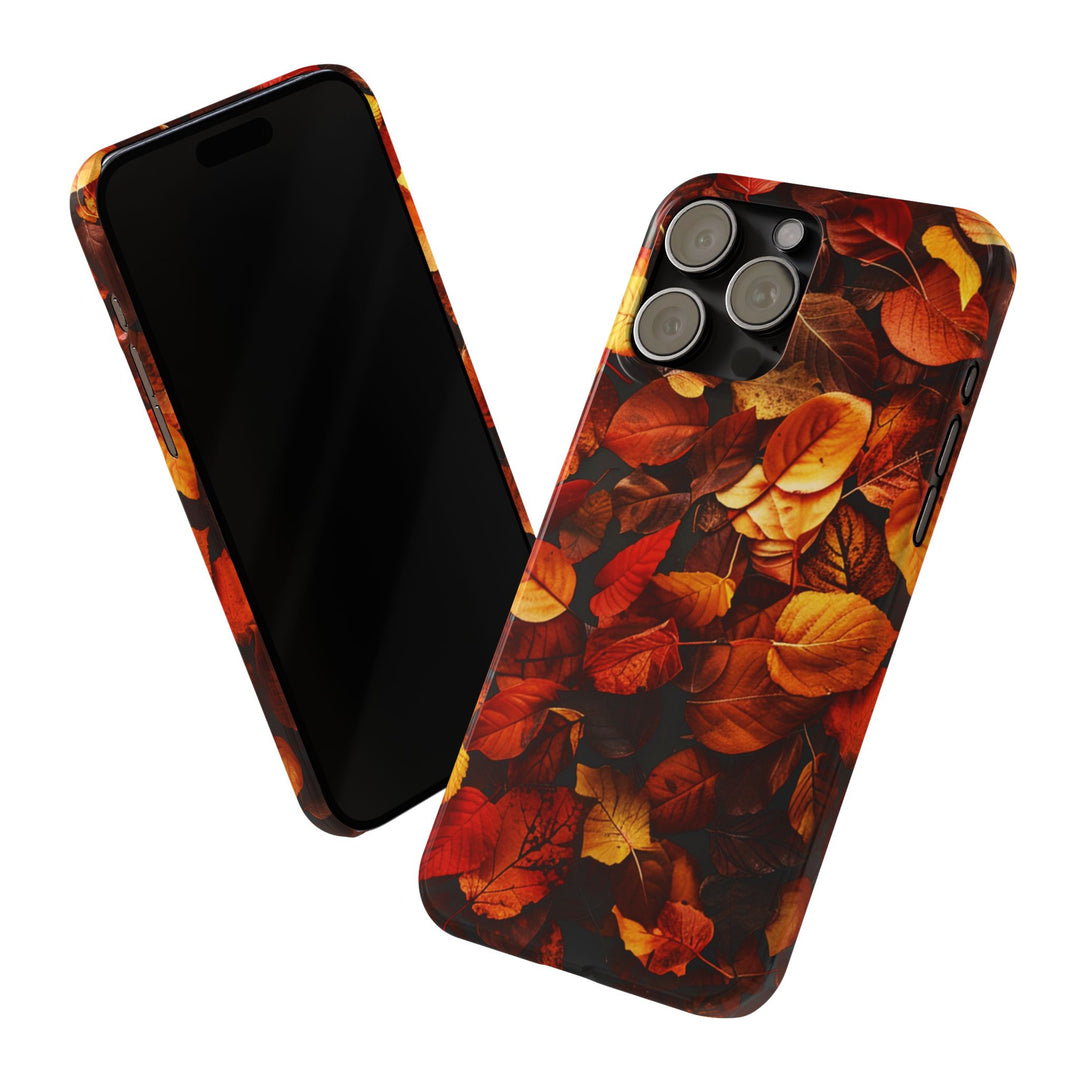 Slim Fall Autumn Leaves Gift for Her Cute Phone Cases for Iphone 16 | iPhone 15 Case | iPhone 15 Pro Max Case, Iphone 14, Iphone 14 Pro Max, Iphone 13, Slim - Studio40ParkLane
