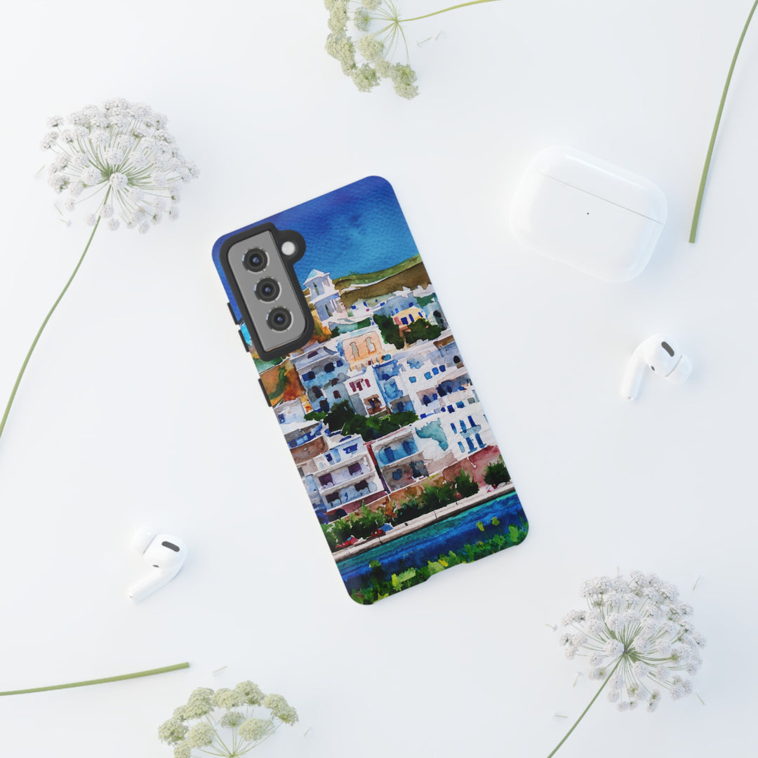 Impact Resistant, Greece House, Cute Phone Cases for Samsung S24, S23, S22, S21, IPhone 15 pro Iphone 14 pro Iphone 13 IPhone 12 Iphone 11 - Studio40ParkLane
