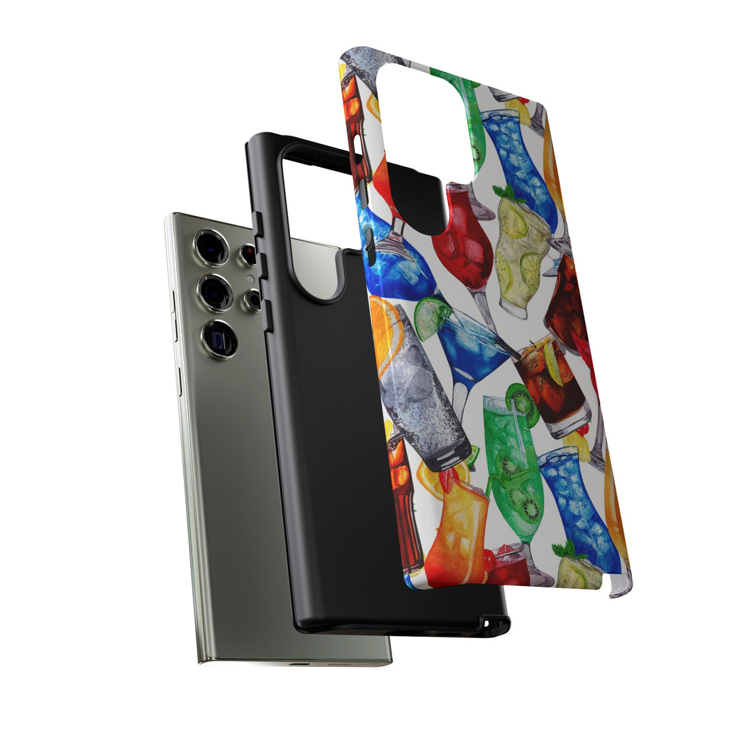Cute Samsung Case | Cool Iphone Case | Summer Fruit Cocktail, Samsung S24, S23, S22, S21, IPhone 15 Case | Iphone 14 Case, Iphone 13 Case - Studio40ParkLane