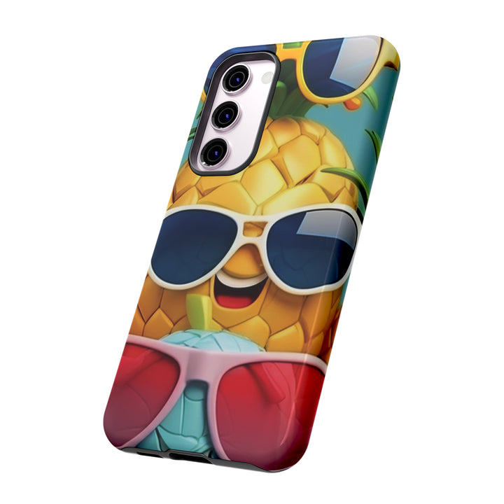 Cute Samsung Phone Case | Aesthetic Samsung Phone Case | Galaxy S23, S22, S21, S20 | Summer Pineapple Fruit, Protective Phone Case - Studio40ParkLane