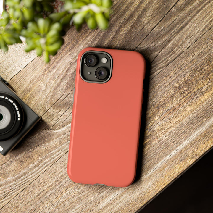 Premium Tough Coral Pink Orange Gift for Her Cute Phone Cases for Samsung S25 S24, S23, S22, S21, Iphone, 16, 15, 14, 13 Pro Max Ultra - Studio40ParkLane