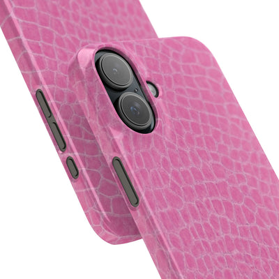 Snap Non Leather Pink Color Pattern Gift for Her Cute Phone Cases for Samsung Galaxy S24, S23, S22, S21, S20, Plus, Ultra, Iphone 16, 15, 14, Pro and Max - Studio40ParkLane