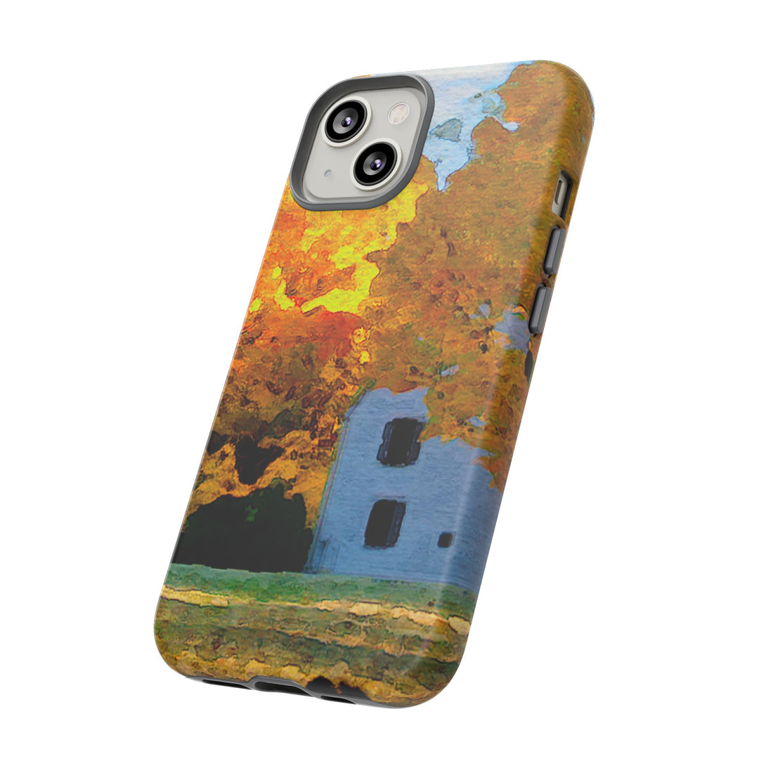 Impact Resistant, Fall Leaves Watercolor, Cute Phone Cases for Samsung S24, S23, S22, S21, IPhone 15 pro Iphone 14 pro Iphone 13 IPhone 12 Iphone 11 - Studio40ParkLane