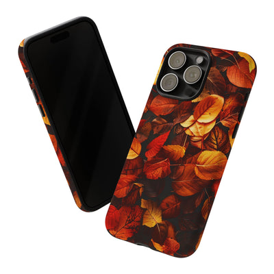 Autumn Fall Leaves Gift for Her Cute Phone Case for, Samsung Galaxy S24, S23, S22, S21, IPhone 16 Case | Iphone 15, Iphone 14, IPhone 13 Case