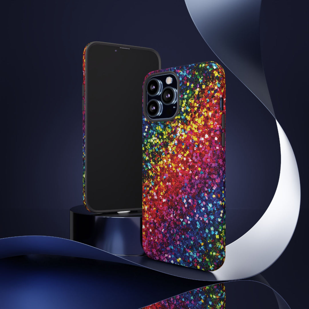 Premium Tough Muted Non - Glitter Color Composition Cute Phone Case, for IPhone 16 pro Max | Iphone 15, Iphone 14, 13, Samsung Galaxy S25, S24 - Studio40ParkLane