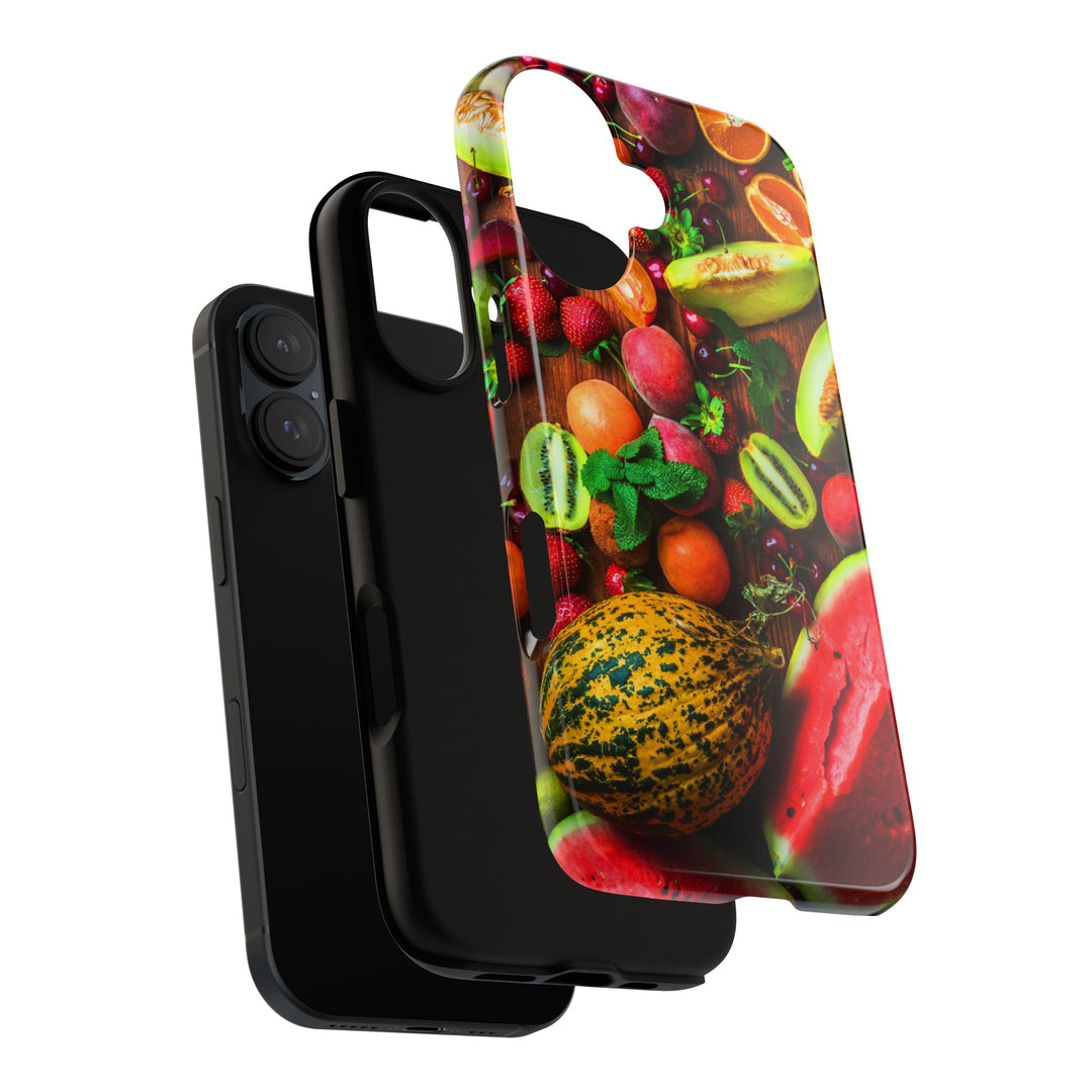 Fall Fruit Collage Cute Phone Case for, Samsung Galaxy S24, S23, S22, S21, IPhone 16 Case | Iphone 15, Iphone 14, IPhone 13 Case Mom Dad Gift - Studio40ParkLane