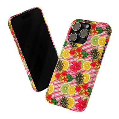 Slim Late Summer Fruit Slim Cute Phone Cases for Iphone  | iPhone 15 Case | iPhone 15 Pro Max Case, Iphone 14, Iphone 14 Pro Max, Iphone 13