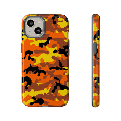 Impact Resistant, Fall camo Camouflage, Cute Phone Cases for Samsung S24, S23, S22, S21, IPhone 15 pro Iphone 14 pro Iphone 13 IPhone 12 Iphone 11