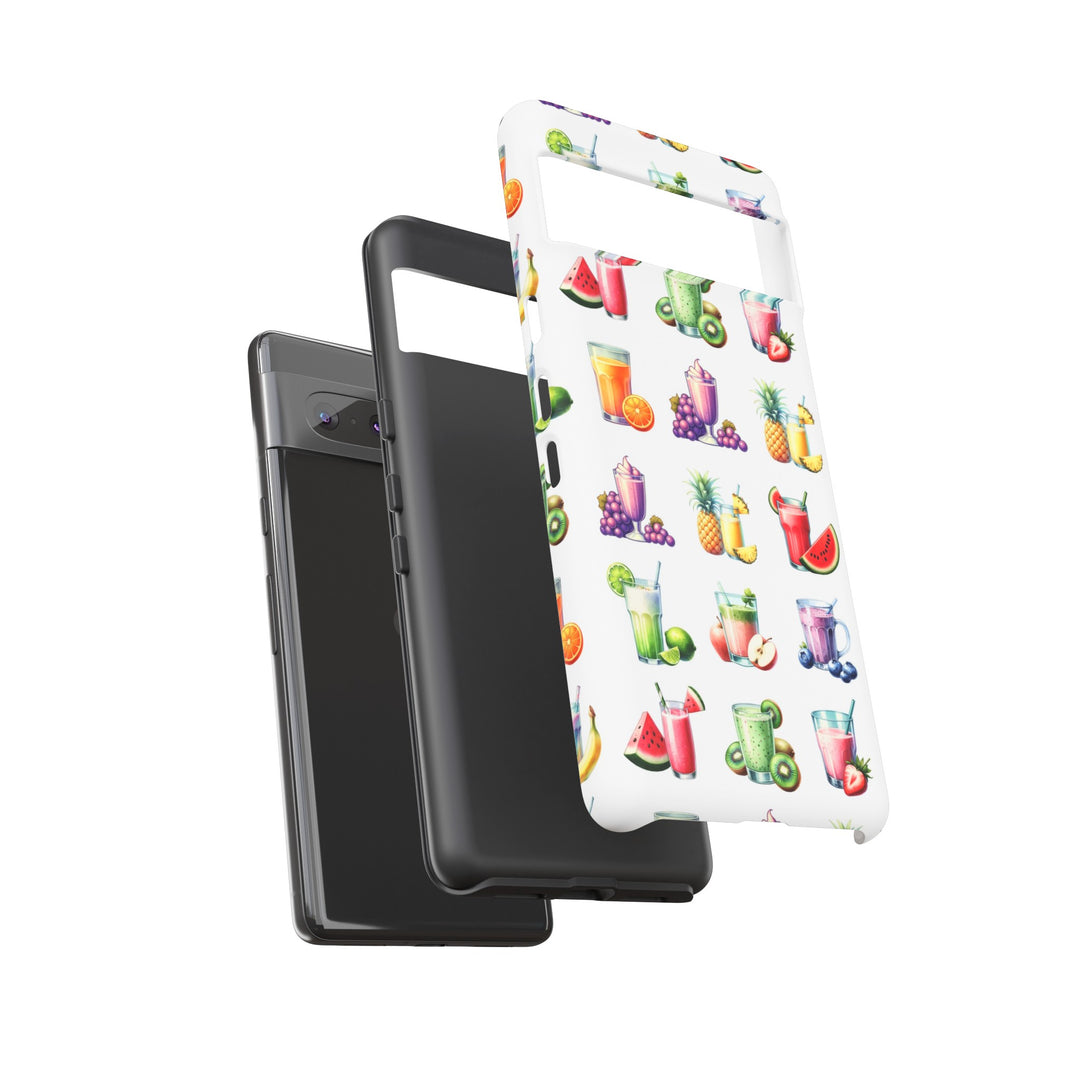Cute Samsung Case | Cool Iphone Case | Tropical Summer Fruit Cocktail, Samsung S24, S23, S22, S21, IPhone 15 Case | Iphone 14 Case, Iphone 13 Case - Studio40ParkLane