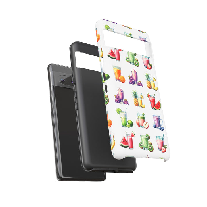 Cute Samsung Case | Cool Iphone Case | Tropical Summer Fruit Cocktail, Samsung S24, S23, S22, S21, IPhone 15 Case | Iphone 14 Case, Iphone 13 Case - Studio40ParkLane