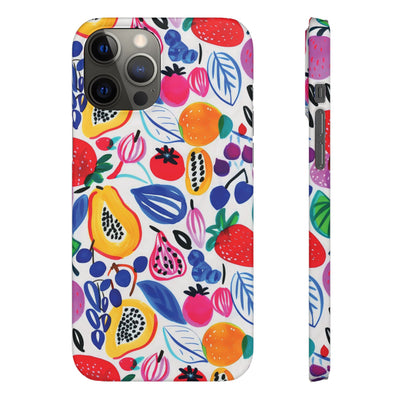 Snap Summer Fruit Gift for Her Cute Phone Cases for Samsung Galaxy S24, S23, S22, S21, S20, Plus, Ultra, Iphone 16, 15, 14, Pro and Max