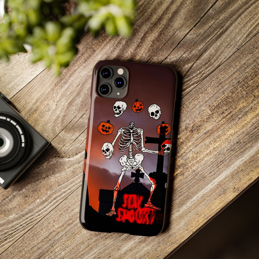 Slim Halloween Spooky Slim Cute Phone Cases for Iphone | iPhone 15 Case | iPhone 15 Pro Max Case, Iphone 14, Iphone 14 Pro Max, Iphone 13 - Studio40ParkLane