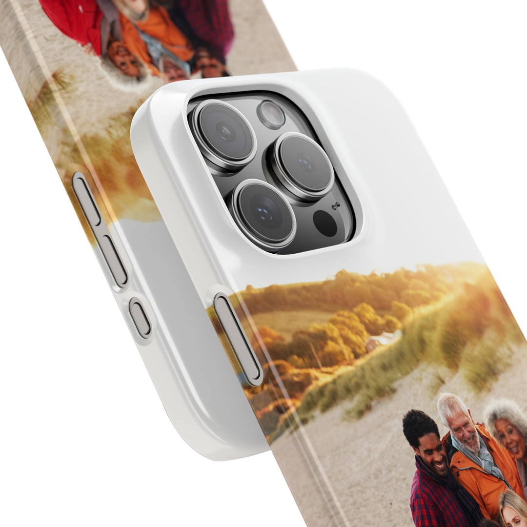 Slim Custom Personalized Family Photo Phone Cases for Iphone 16 | iPhone 15 Case | iPhone 15 Pro Max Case, Iphone 14, Iphone 14 Pro Max, Iphone 13, Slim - Studio40ParkLane