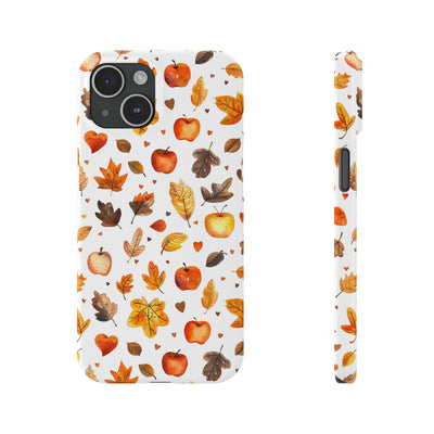 Slim Fall Autumn Leaves Gift for Her Cute Phone Cases for Iphone 16 | iPhone 15 Case | iPhone 15 Pro Max Case, Iphone 14, Iphone 14 Pro Max, Iphone 13, Slim