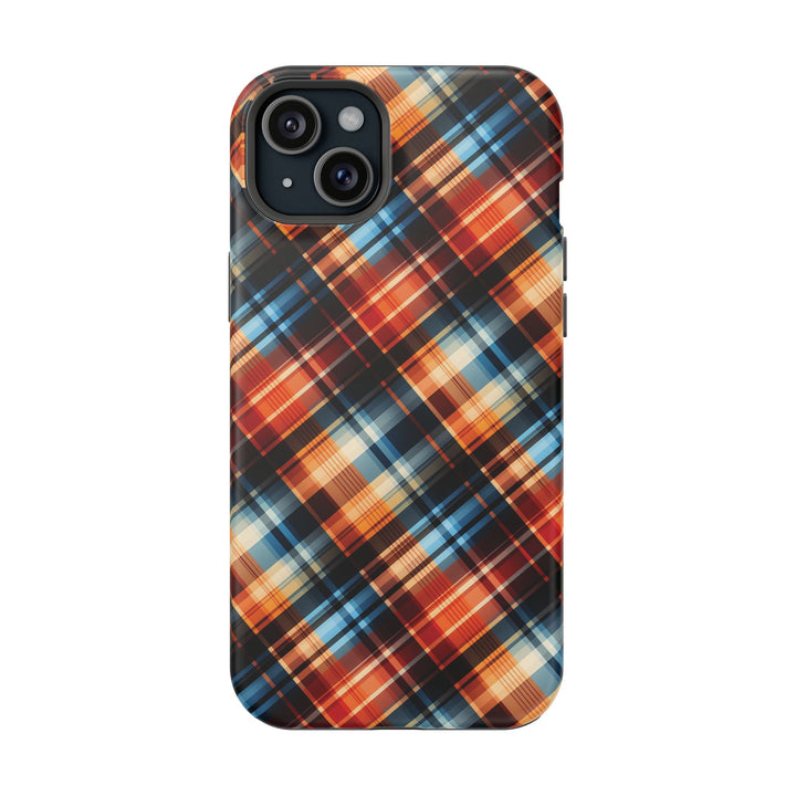 Checkered Plaid Magsafe Gift for Her Cute Phone Case for Iphone, | iPhone 16 | iPhone 15 Pro Max, Iphone 14 Pro Max, 13 12 11 10 9 8 7 - Studio40ParkLane