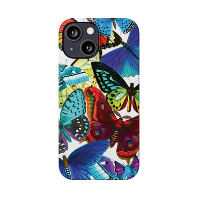 Bright Butterflies Gift for Her Cute Phone Cases for Iphone 16 Pro Max | iPhone 15 Case | iPhone 15 Pro Max Case, Iphone 14, Iphone 14 Pro Max, Iphone 13 12 11 8 7