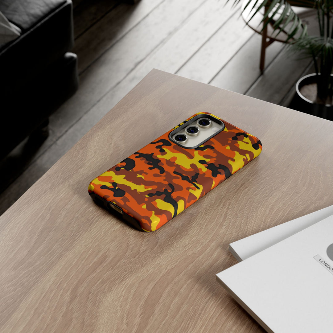Impact Resistant, Fall camo Camouflage, Cute Phone Cases for Samsung S24, S23, S22, S21, IPhone 15 pro Iphone 14 pro Iphone 13 IPhone 12 Iphone 11 - Studio40ParkLane