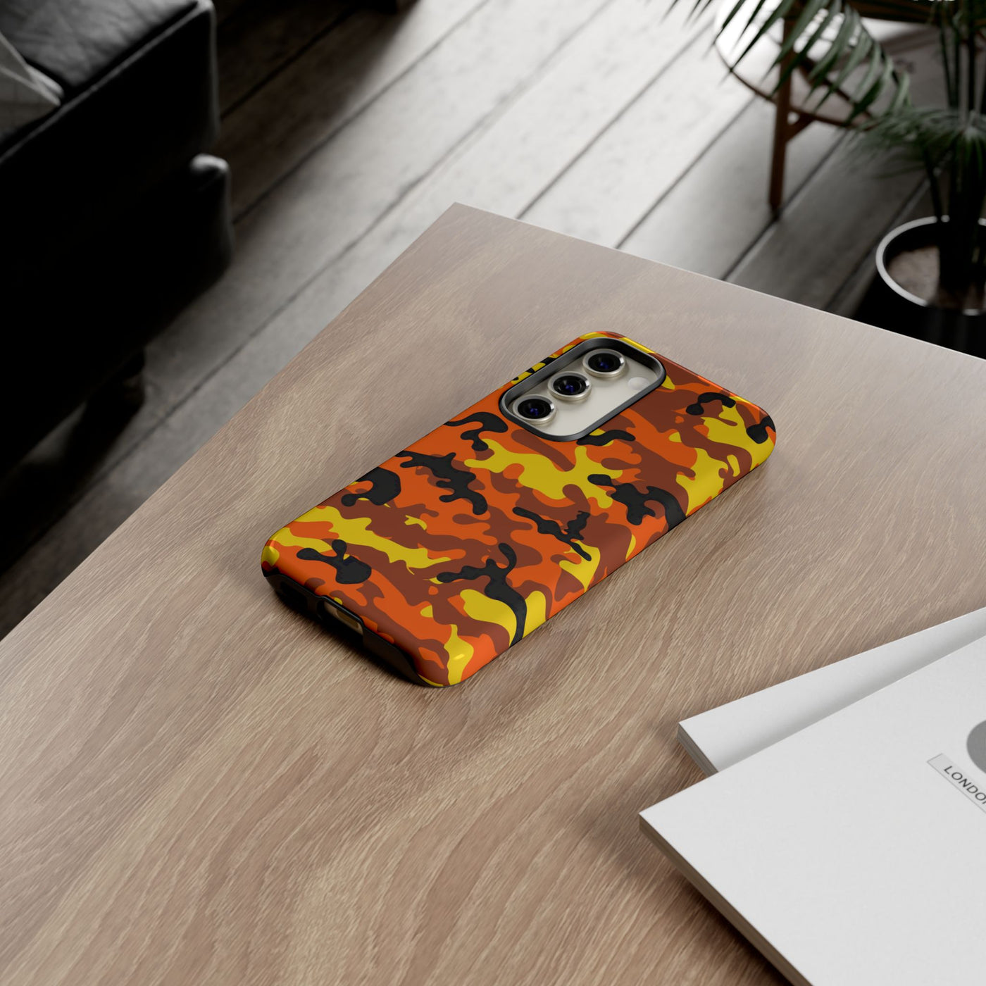 Impact Resistant, Fall camo Camouflage, Cute Phone Cases for Samsung S24, S23, S22, S21, IPhone 15 pro Iphone 14 pro Iphone 13 IPhone 12 Iphone 11