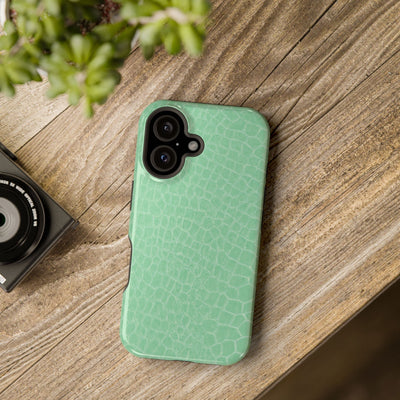 Non Leather Mint Color Pattern Magsafe Cute Phone Case for Iphone Gift for Her, | iPhone 15 Case | iPhone 15 Pro Max Case, Iphone 14, Iphone 14 Pro Max, Iphone 13, Iphone 16 - Studio40ParkLane