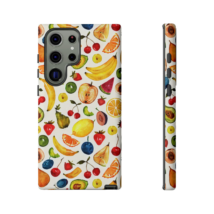 Impact Resistant, Mixed Fruits, Cute Phone Cases for Samsung S24, S23, S22, S21, IPhone 15 pro Iphone 14 pro Iphone 13 IPhone 12 Iphone 11 - Studio40ParkLane