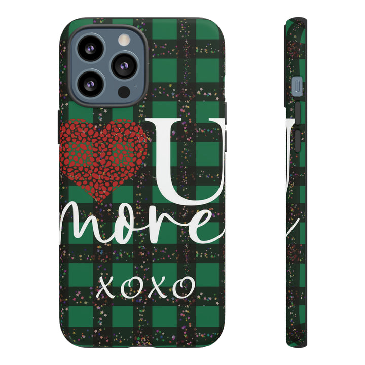 Cute IPhone Case | iPhone 15 Case | iPhone 15 Pro Max Case, Iphone 14 Case, Iphone 14 Pro Max Case IPhone Case for Art Lovers, Love You Green - Studio40ParkLane